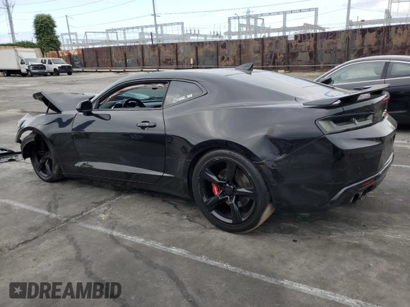 2016 Chevrolet Camaro 2SS with VIN 1G1FH1R75G0118959, listed as a Copart auction lot 53700635 with 95,520 mi miles and Salvage title. Bid and sale history available at DreamBid. Image 2.
