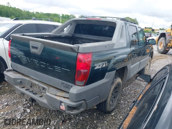 2002 Chevrolet Avalanche with VIN 3GNEK13T82G151962, listed as a IAAI auction lot 42070087 with 282,936 mi miles and . Bid and sale history available at DreamBid. Image 4.