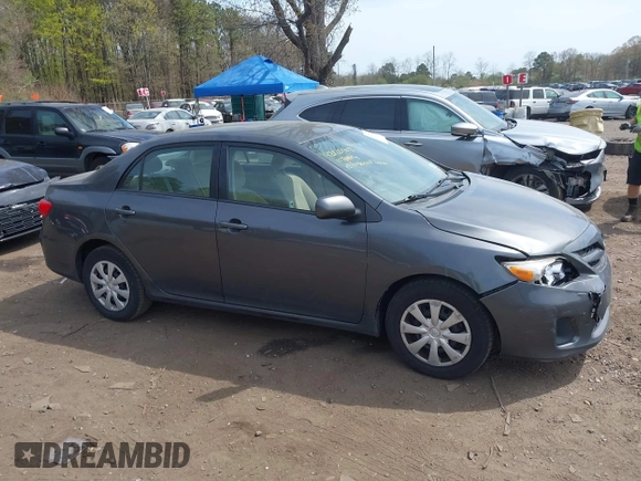 2011 Toyota Corolla L with VIN 2T1BU4EE4BC542333, listed as a IAAI auction lot 42122502 with 100,331 mi miles. Bid and sale history available at carsss.com. Image 13.