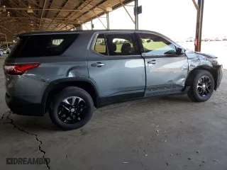 2021 Chevrolet Traverse LS with VIN 1GNERFKW5MJ132209, listed as a Copart auction lot 46788295 with 65,630 mi miles and Salvage Title. Bid and sale history available at carsss.com. Image 3.