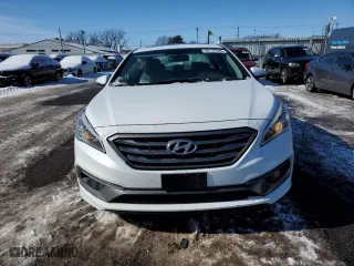 2016 Hyundai Sonata 2.4L Sport with VIN 5NPE34AF5GH380408, listed as a Copart auction lot 45174545 with 76,732 mi miles and Salvage Title. Bid and sale history available at carsss.com. Image 5.