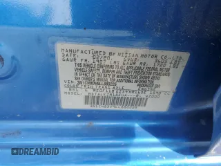 2020 Nissan Versa S z VIN 3N1CN8DV9LL880225, wystawiony jako Copart lot #55391815 z przebiegiem 67 010 mil mil oraz Szkoda całkowita • Salvage title. Historia ofert i sprzedaży dostępna na DreamBid. Obrazek 12.