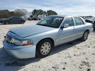 2005 Mercury Grand Marquis GS with VIN 2MEFM74W75X631647, listed as a Copart auction lot 49620835 with 141,478 mi miles and Salvage Title. Bid and sale history available at DreamBid. Image 1.