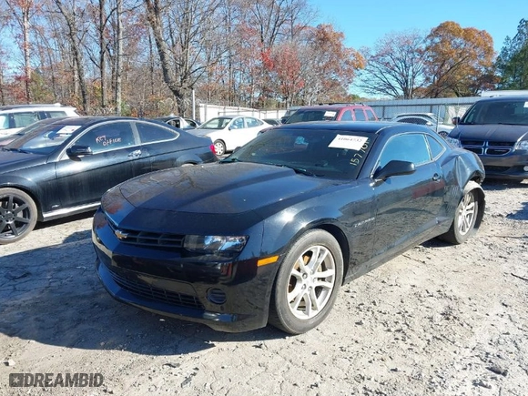 2014 Chevrolet Camaro LS with VIN 2G1FE1E39E9157701, listed as a IAAI auction lot 41064732 with NaN miles. Bid and sale history available at carsss.com. Image 2.