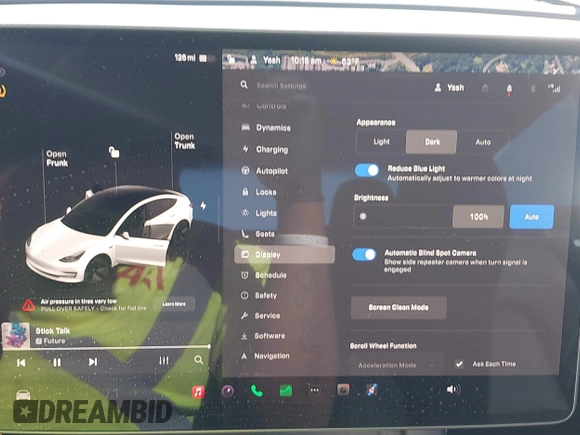 2023 Tesla Model 3 with VIN 5YJ3E1EA2PF482536, listed as a IAAI auction lot 41858110 with 6,298 mi miles. Bid and sale history available at carsss.com. Image 18.