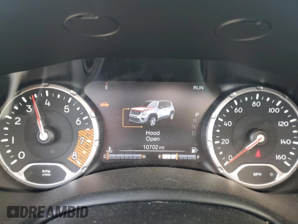 2021 Jeep Renegade Trailhawk with VIN ZACNJDC14MPN35358, listed as a Copart auction lot 54552595 with 10,702 mi miles and Salvage title. Bid and sale history available at DreamBid. Image 9.