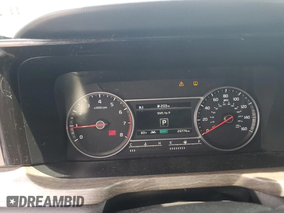 2023 Kia Sorento X-Line S with VIN 5XYRLDLC8PG161146, listed as a Copart auction lot 52100455 with 24,776 mi miles and Salvage Title. Bid and sale history available at DreamBid. Image 9.