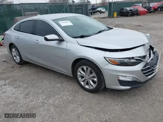 2021 Chevrolet Malibu LT with VIN 1G1ZD5ST3MF008010, listed as a IAAI auction lot 41876299 with 92,958 mi miles. Bid and sale history available at carsss.com. Image 1.