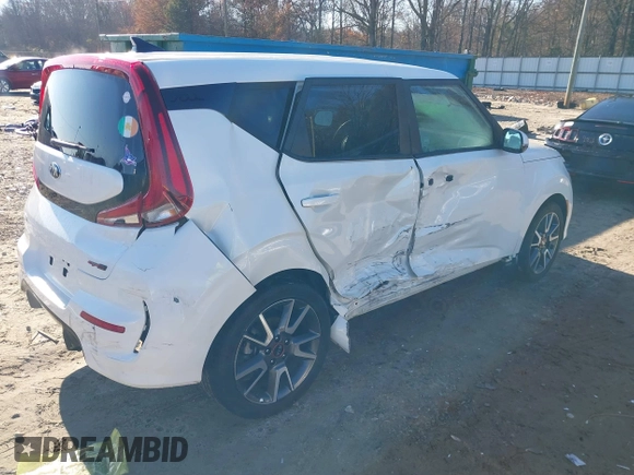2021 Kia Soul GT-Line with VIN KNDJ63AU8M7736994, listed as a IAAI auction lot 41150104 with 19,025 mi miles and . Bid and sale history available at DreamBid. Image 6.