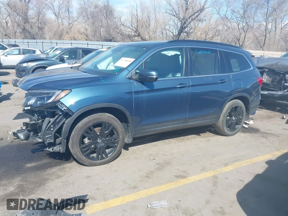 2021 Honda Pilot Special Edition with VIN 5FNYF6H2XMB024677, listed as a IAAI auction lot 41748498 with 42,249 mi miles and . Bid and sale history available at DreamBid. Image 17.