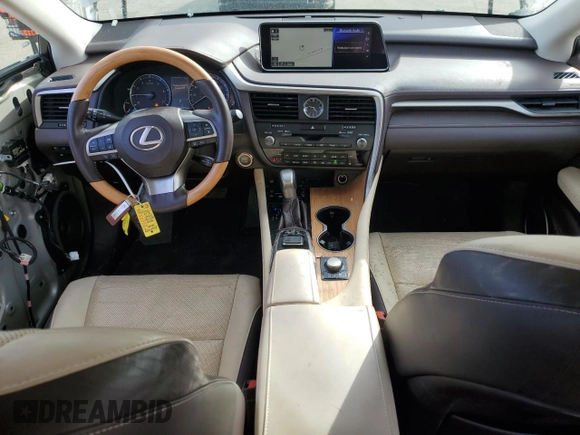 2019 Lexus RX 350L Premium with VIN JTJDZKCA3K2020772, listed as a Copart auction lot 47033295 with 76,679 mi miles and Salvage title. Bid and sale history available at DreamBid. Image 8.