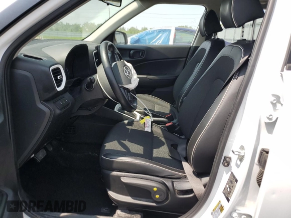 2022 Hyundai Venue SEL with VIN KMHRC8A37NU144551, listed as a Copart auction lot 59425515 with 66,640 mi miles and Salvage title. Bid and sale history available at DreamBid. Image 7.