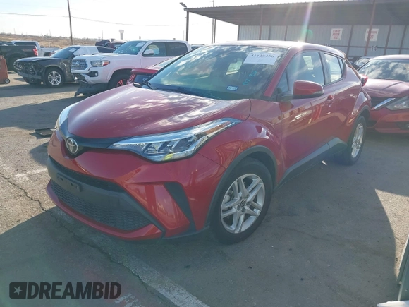 2020 Toyota C-HR LE with VIN JTNKHMBX6L1069871, listed as a IAAI auction lot 41626456 with 31,200 mi miles. Bid and sale history available at carsss.com. Image 2.