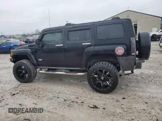 2008 Hummer H3 with VIN 5GTEN33E688229496, listed as a Copart auction lot 84799824 with 187,881 mi miles and Clean Title. Bid and sale history available at DreamBid. Image 2.