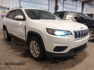 2021 Jeep Cherokee Latitude with VIN 1C4PJMCB4MD133813, listed as a IAAI auction lot 41269707 with 94,697 mi miles and . Bid and sale history available at DreamBid. Image 1.