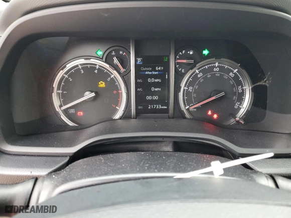 2023 Toyota 4Runner TRD Sport with VIN JTESU5JR7P6102843, listed as a Copart auction lot 66309624 with 21,733 mi miles and Salvage Title. Bid and sale history available at carsss.com. Image 9.