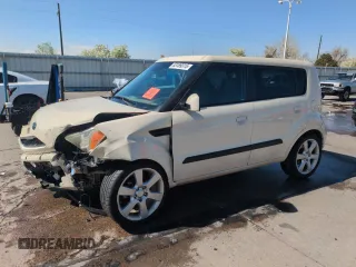 2010 Kia Soul + with VIN KNDJT2A29A7027200, listed as a Copart auction lot 53189315 with 0 mi miles and Salvage Title. Bid and sale history available at carsss.com. Image 1.
