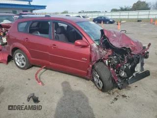 2005 Pontiac Vibe with VIN 5Y2SL63855Z413166, listed as a Copart auction lot 72001414 with 0 mi miles and Non Repairable. Bid and sale history available at carsss.com. Image 4.