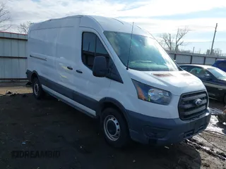 2020 Ford Transit Cargo with VIN 1FTBR1C8XLKB39681, listed as a IAAI auction lot 41304260 with 87,316 mi miles and . Bid and sale history available at DreamBid. Image 1.