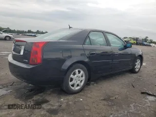2007 Cadillac CTS with VIN 1G6DM57TX70129217, listed as a Copart auction lot 77952324 with 75,517 mi miles and Salvage Title. Bid and sale history available at carsss.com. Image 3.