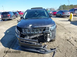 2020 Jeep Compass Latitude with VIN 3C4NJCBB4LT177001, listed as a IAAI auction lot 41210982 with 77,764 mi miles and . Bid and sale history available at DreamBid. Image 11.