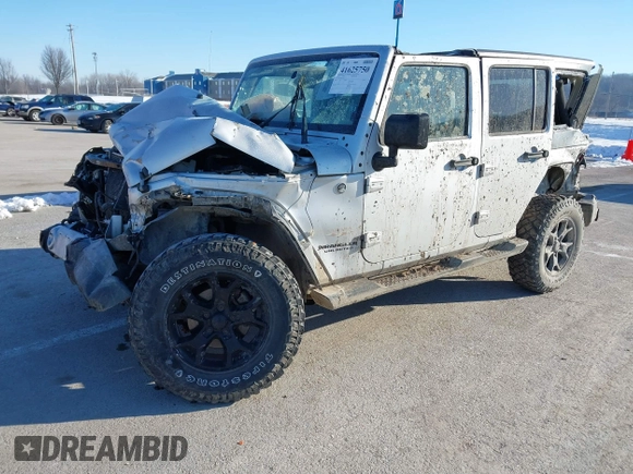 2008 Jeep Wrangler Unlimited Sahara with VIN 1J4GA59108L512527, listed as a IAAI auction lot 41625750 with 176,027 mi miles and . Bid and sale history available at DreamBid. Image 17.