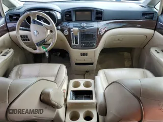 2015 Nissan Quest S with VIN JN8AE2KP6F9120020, listed as a Copart auction lot 73989904 with 0 mi miles and Salvage Title. Bid and sale history available at carsss.com. Image 8.