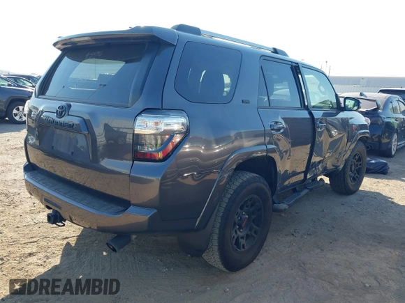 2023 Toyota 4Runner SR5 Premium with VIN JTEFU5JR7P5282817, listed as a IAAI auction lot 40593065 with 42,407 mi miles and . Bid and sale history available at DreamBid. Image 4.