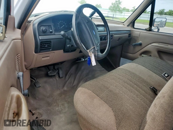 1994 Ford F-250 with VIN 1FTHX25H5RKB57176, listed as a Copart auction lot 63432875 with 188,923 mi miles and Salvage title. Bid and sale history available at DreamBid. Image 8.