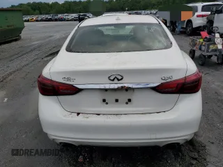 2018 Infiniti Q50 Luxe z VIN JN1EV7APXJM360210, wystawiony jako Copart lot #59193045 z przebiegiem 174 679 mil mil oraz Czysty tytuł • Clean title. Historia ofert i sprzedaży dostępna na DreamBid. Obrazek 6.