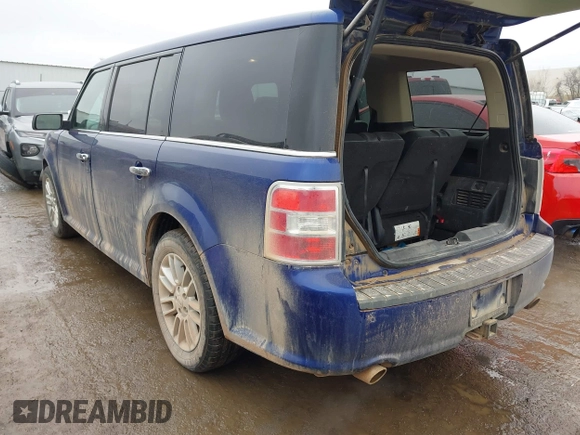 2015 Ford Flex SEL z VIN 2FMGK5C82FBA13732, wystawiony jako IAAI lot #41538558 z przebiegiem 110 402 mil mil oraz . Historia ofert i sprzedaży dostępna na DreamBid. Obrazek 3.
