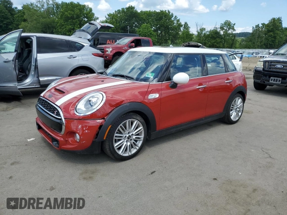 2016 MINI Hardtop 4 Door S with VIN WMWXU3C57G2D28848, listed as a Copart auction lot 66030565 with 34,448 mi miles and Salvage title. Bid and sale history available at DreamBid. Image 1.