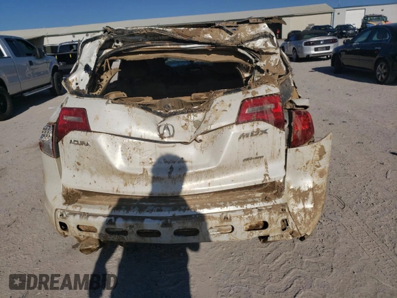 2008 Acura MDX Sport/Pwr Tail Gate with VIN 2HNYD28708H541698, listed as a Copart auction lot 75842664 with 0 mi miles and Salvage Title. Bid and sale history available at carsss.com. Image 6.