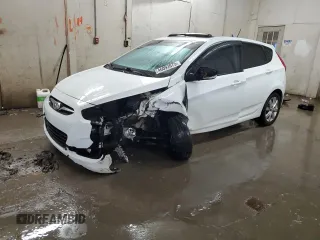 2014 Hyundai Accent SE z VIN KMHCU5AE0EU150128, wystawiony jako Copart lot #46092075 z przebiegiem 109 225 mil mil oraz Szkoda całkowita • Salvage title. Historia ofert i sprzedaży dostępna na DreamBid. Obrazek 1.