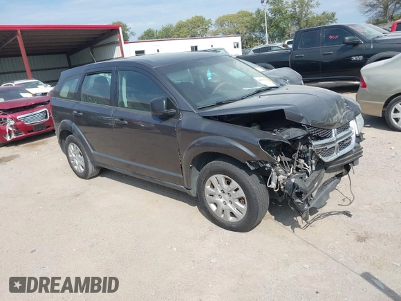 2015 Dodge Journey American Value Pkg with VIN 3C4PDCAB2FT641361, listed as a IAAI auction lot 40299991 with 202,003 mi miles. Bid and sale history available at carsss.com. Image 1.