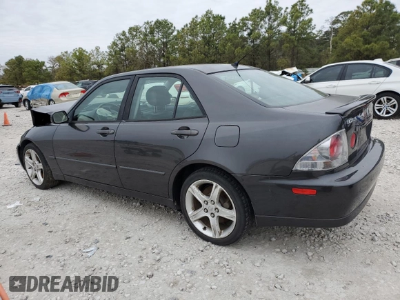2004 Lexus IS 300/350 with VIN JTHBD192440087977, listed as a Copart auction lot 85547244 with 159,732 mi miles and Salvage Title. Bid and sale history available at carsss.com. Image 2.