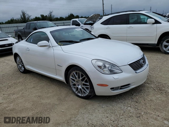2007 Lexus SC 430 with VIN JTHFN45Y279011569, listed as a Copart auction lot 74418794 with Not Provided miles and Salvage Title. Bid and sale history available at DreamBid. Image 4.