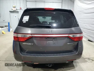 2013 Honda Odyssey Touring with VIN 5FNRL5H91DB024040, listed as a Copart auction lot 57241615 with 163,788 mi miles and Salvage title. Bid and sale history available at DreamBid. Image 6.