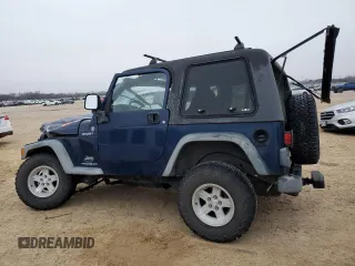 2005 Jeep Wrangler Sport with VIN 1J4FA49S25P357546, listed as a Copart auction lot 45365765 with 78,500 mi miles and Salvage Title. Bid and sale history available at carsss.com. Image 2.