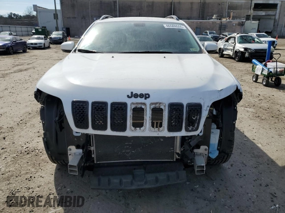 2019 Jeep Cherokee Latitude Plus with VIN 1C4PJMLB5KD294586, listed as a Copart auction lot 46509555 with 55,779 mi miles and Salvage title. Bid and sale history available at DreamBid. Image 5.
