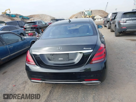 2019 Mercedes-Benz S 560 with VIN WDDUG8GB1KA430335, listed as a IAAI auction lot 41750716 with 32,468 mi miles and . Bid and sale history available at DreamBid. Image 16.