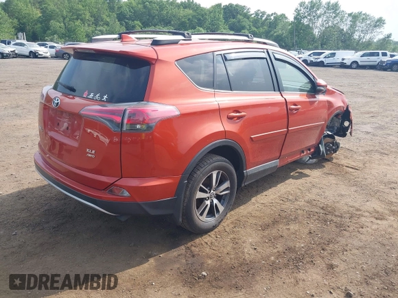 2016 Toyota RAV4 XLE z VIN JTMRFREV6GJ101367, wystawiony jako IAAI lot #42434491 z przebiegiem 79 411 mil mil oraz . Historia ofert i sprzedaży dostępna na DreamBid. Obrazek 4.