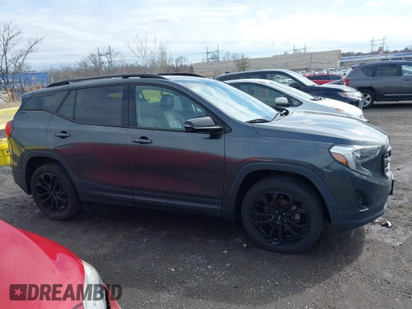 2019 GMC Terrain SLT with VIN 3GKALVEV3KL362850, listed as a IAAI auction lot 41711712 with 114,573 mi miles. Bid and sale history available at carsss.com. Image 13.