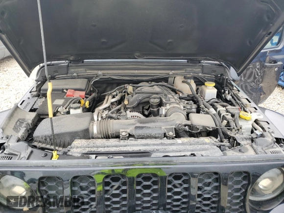 2022 Jeep Gladiator Texas Trail with VIN 1C6HJTAGXNL126523, listed as a Copart auction lot 50985915 with 38,478 mi miles and Salvage Title. Bid and sale history available at DreamBid. Image 12.
