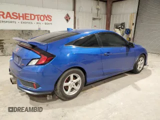 2018 Honda Civic Si with VIN 2HGFC3A58JH752704, listed as a Copart auction lot 43626265 with 125,929 mi miles and Salvage Title. Bid and sale history available at DreamBid. Image 3.