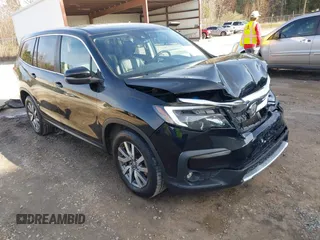 2020 Honda Pilot EX-L with VIN 5FNYF5H52LB003289, listed as a IAAI auction lot 41563075 with 151,682 mi miles. Bid and sale history available at carsss.com. Image 1.