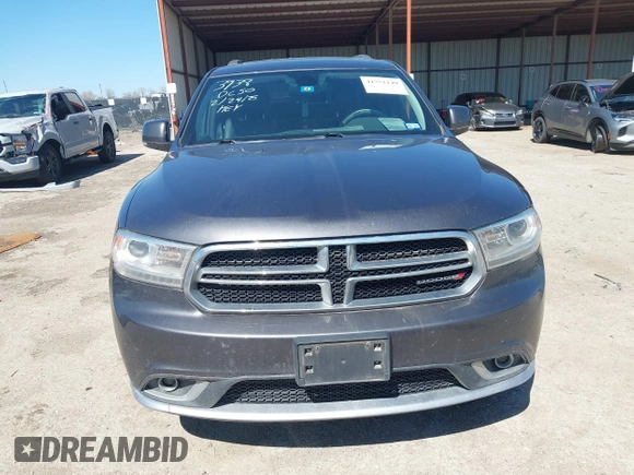2016 Dodge Durango Limited with VIN 1C4RDJDG9GC433365, listed as a IAAI auction lot 41751149 with 199,547 mi miles and . Bid and sale history available at DreamBid. Image 12.