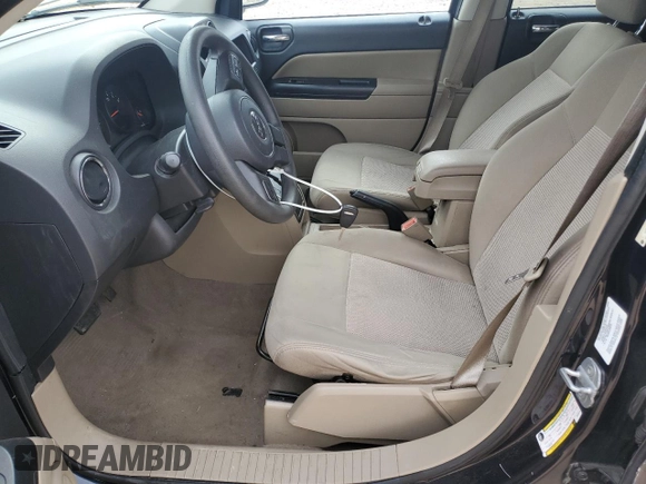 2011 Jeep Compass with VIN 1J4NT1FB9BD208248, listed as a Copart auction lot 48203455 with 127,934 mi miles and Salvage Title. Bid and sale history available at carsss.com. Image 7.