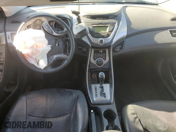 2013 Hyundai Elantra Limited with VIN KMHDH4AE9DU590737, listed as a Copart auction lot 46362195 with 213,578 mi miles and Salvage Title. Bid and sale history available at carsss.com. Image 8.