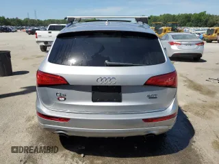 2015 Audi Q5 Premium Plus with VIN WA1LFAFPXFA139586, listed as a Copart auction lot 57821705 with 109,994 mi miles and Salvage title. Bid and sale history available at DreamBid. Image 6.